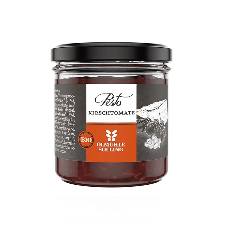 Kirschtomaten Pesto von Ölmühle Solling, kaufen bei www.bio-vivo.ch