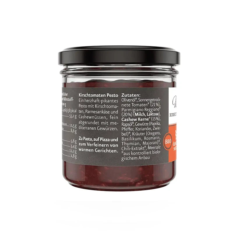 Kirschtomaten Pesto von Ölmühle Solling, kaufen bei www.bio-vivo.ch