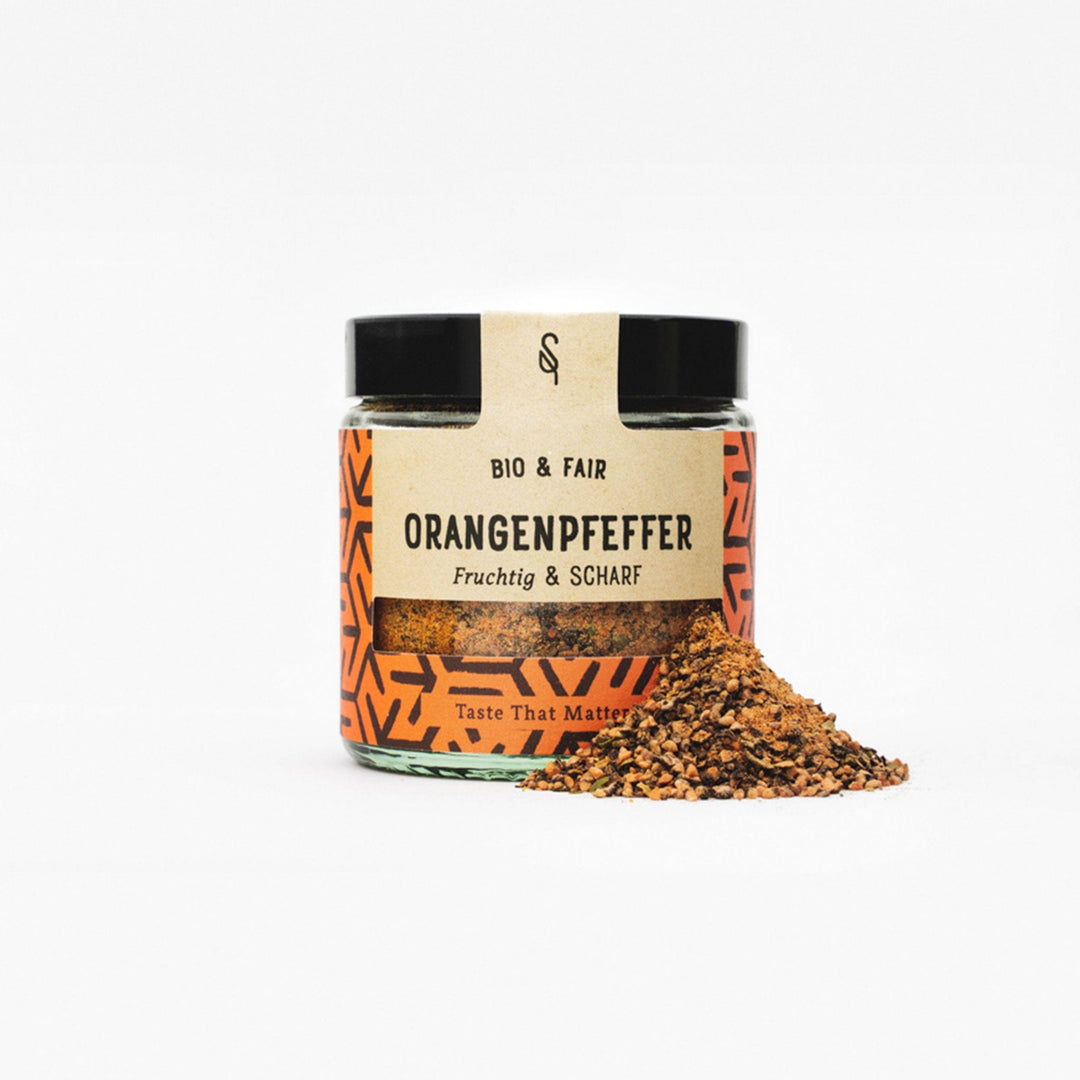 Fruchtig-scharfer Bio-Orangenpfeffer von Soul Spice I www.bio-vivo.ch