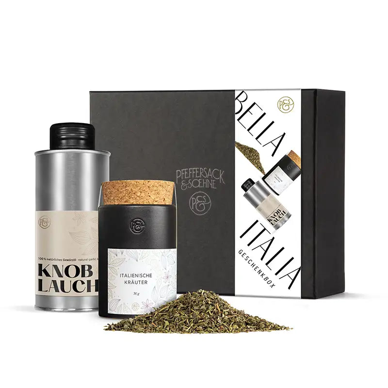 Geschenkset Bella Italia von Pfeffersack & Soehne I www.bio-vivo.ch