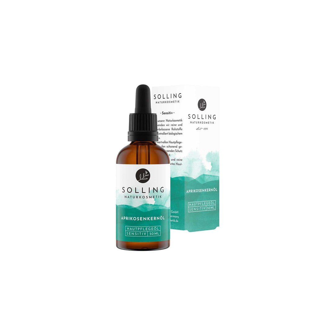 Aprikosenkern Hautöl von Solling Naturkosmetik I www.bio-vivo.ch