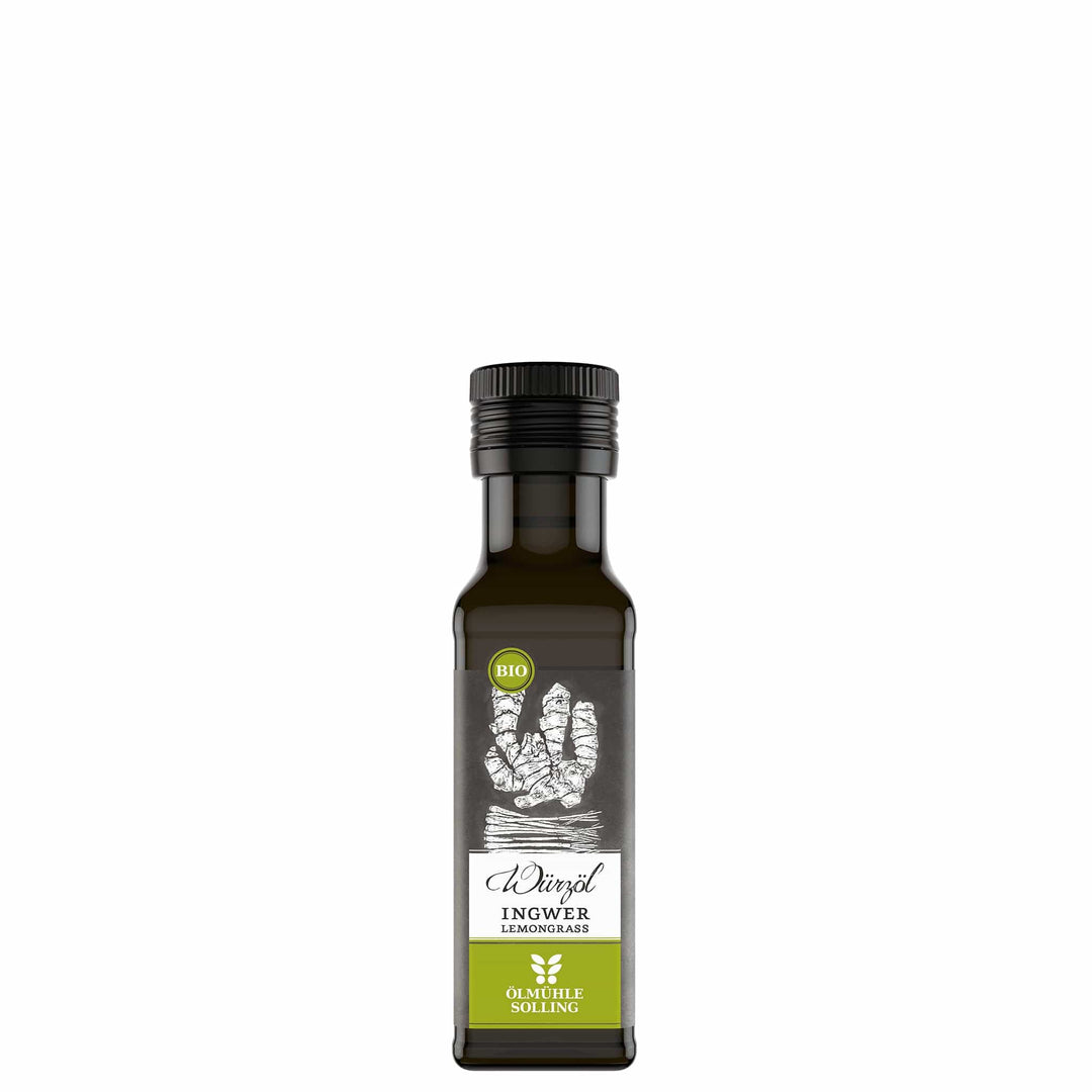 Ingwer-Lemon Rapswürzöl der Ölmühle Solling I www.bio-vivo.ch