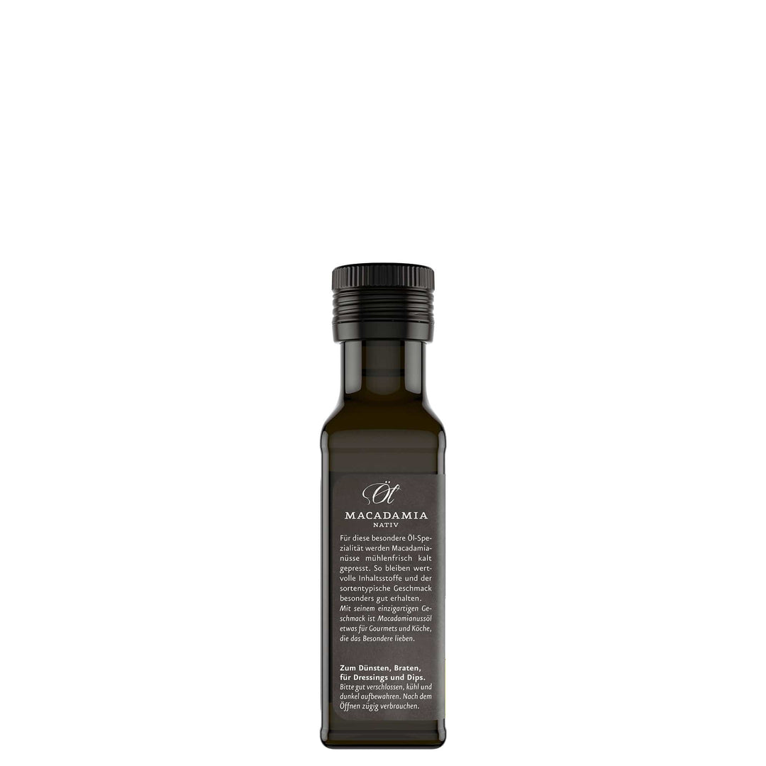 Macadamiaöl der Ölmühle Solling I www.bio-vivo.ch