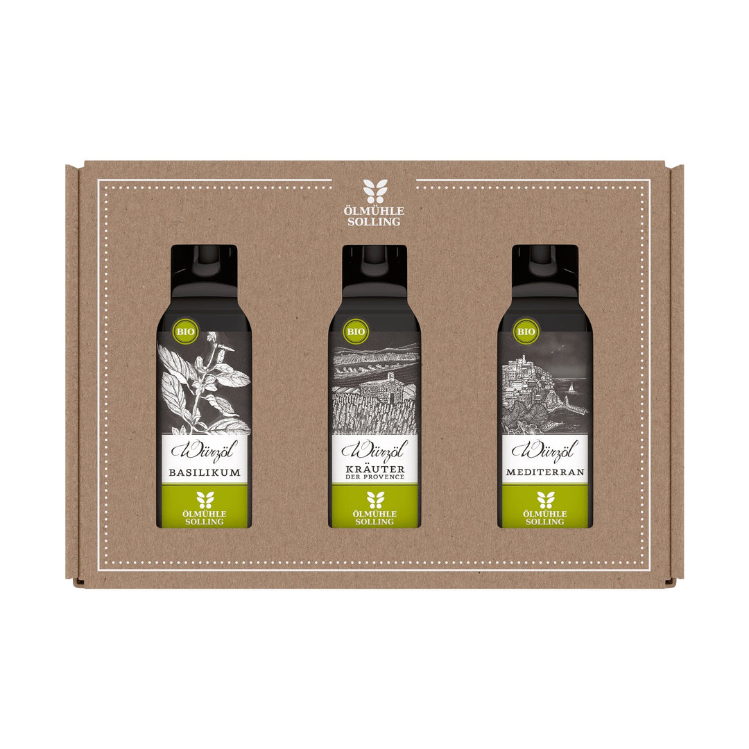 Geschenkset Mediterrane Küche der Ölmühle Solling I www.bio-vivo.ch