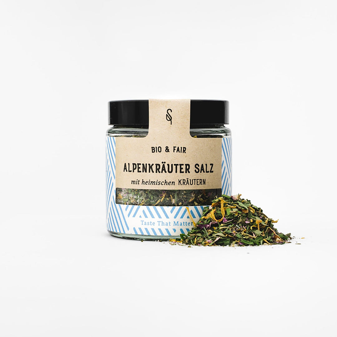 Alpenkräuter Salz von Soul Spice I www.bio-vivo.ch