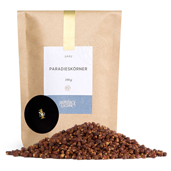 Ganze Paradieskörner von Pfeffersack & Söhne I www.bio-vivo.ch